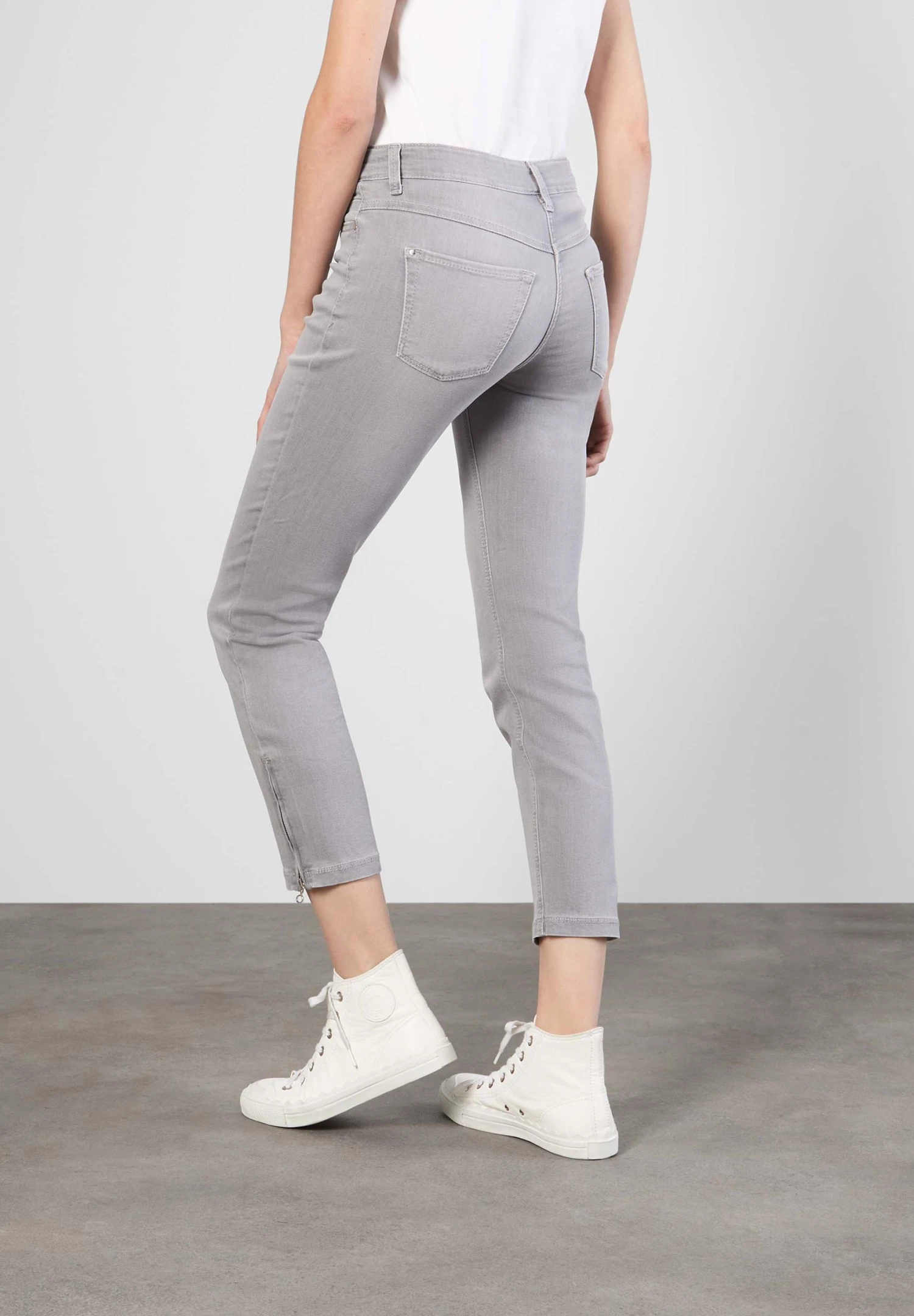Grautöne - Slim Fit Jeans - Grey 2 Grautöne - Slim Fit Jeans - Grey - Afbeelding 2