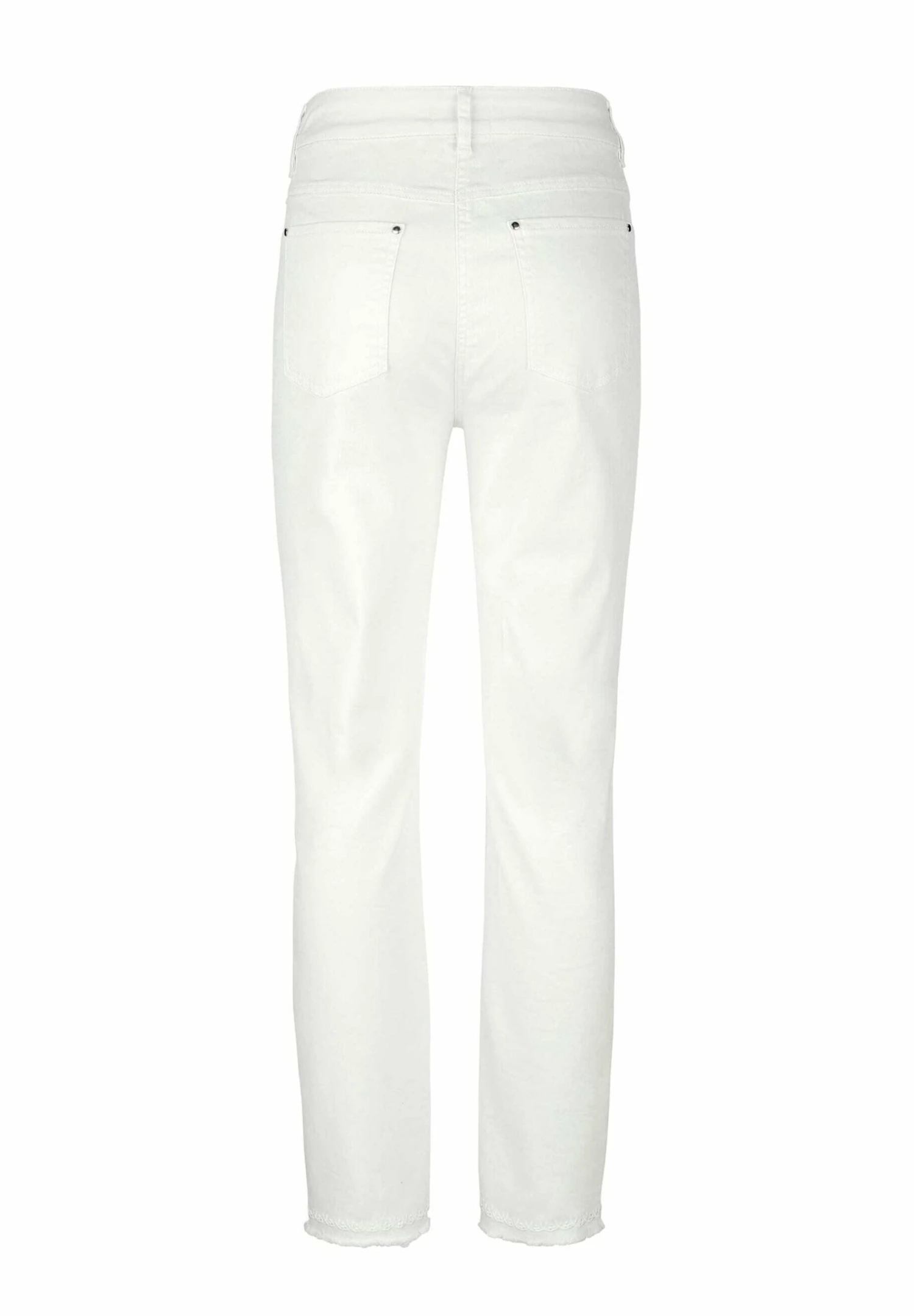 Slim Fit Jeans - Weiß 10 Slim Fit Jeans - Weiß - Afbeelding 10