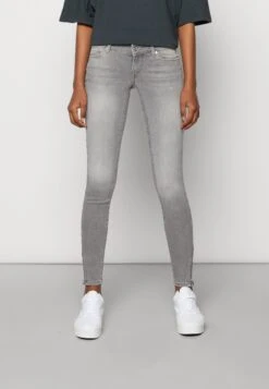 ONLY Onlcoral Skinny Zip Ankle - Jeans Skinny Fit - Grey Denim