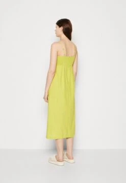 Abercrombie & Fitch Square Neck Clean Midi Dress - Jurk - Apple Green -Only Mode Winkel 38c260fa6cb0479b85a0aa25f9026ecb
