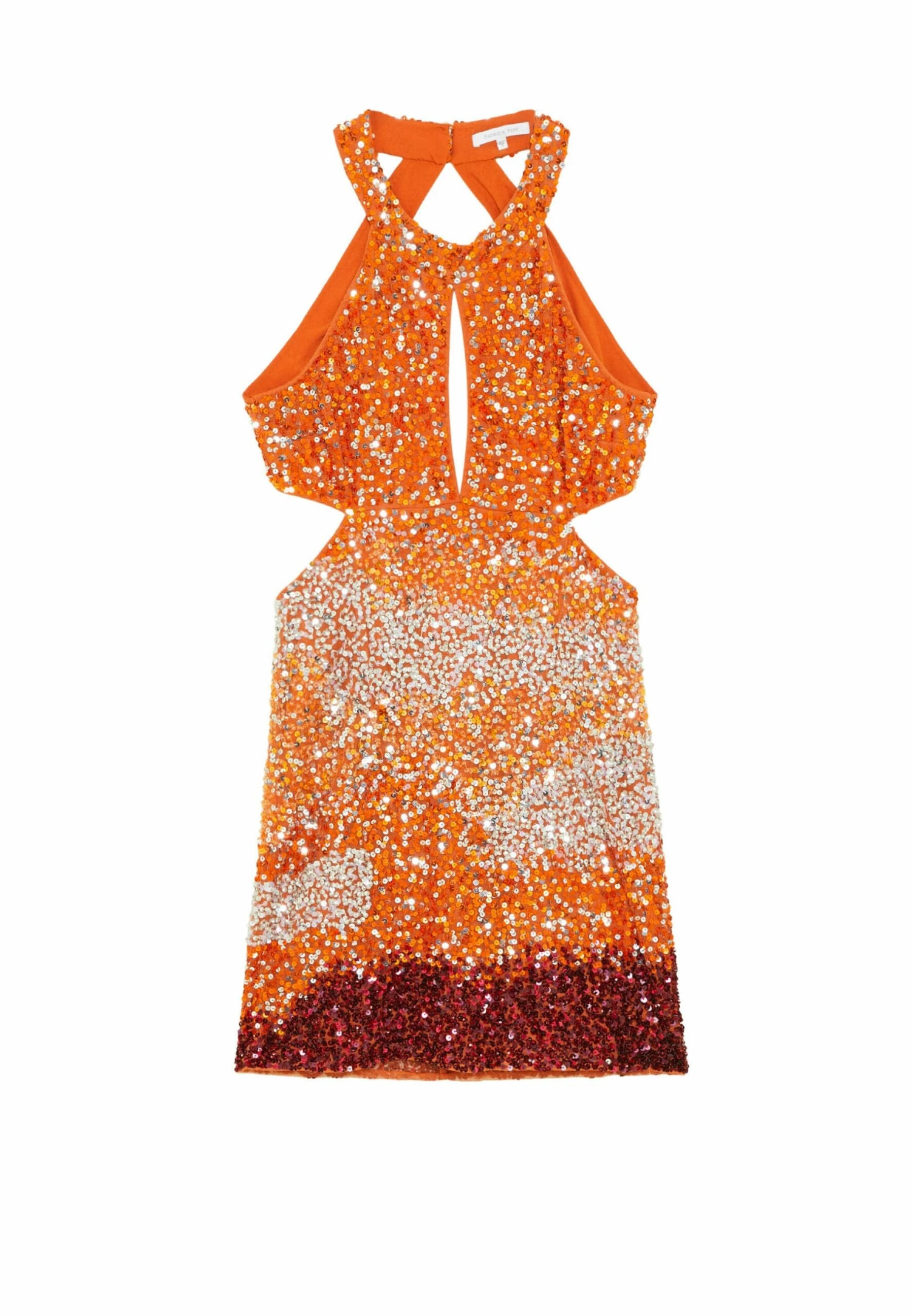 Patrizia Pepe Cocktailjurk - Martian Red Sequins 5 Patrizia Pepe Cocktailjurk - Martian Red Sequins - Afbeelding 5