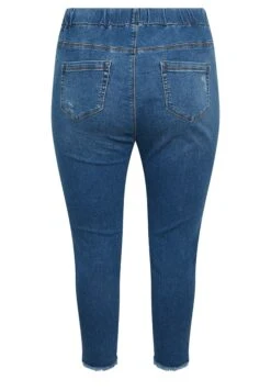 Distressed Cat Scratch - Jeggings - Blue -Only Mode Winkel 3984a22b81864ed58d8bab10ac9f38f5