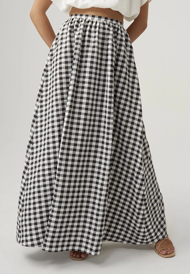 Liam- Maxirok - Gingham 1 Liam- Maxirok - Gingham