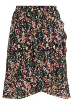 WE FASHION Rok Met Dessin - A-Lijn Rok - Black -Only Mode Winkel 3a4f4980ff074c13948b48dbba7345e1