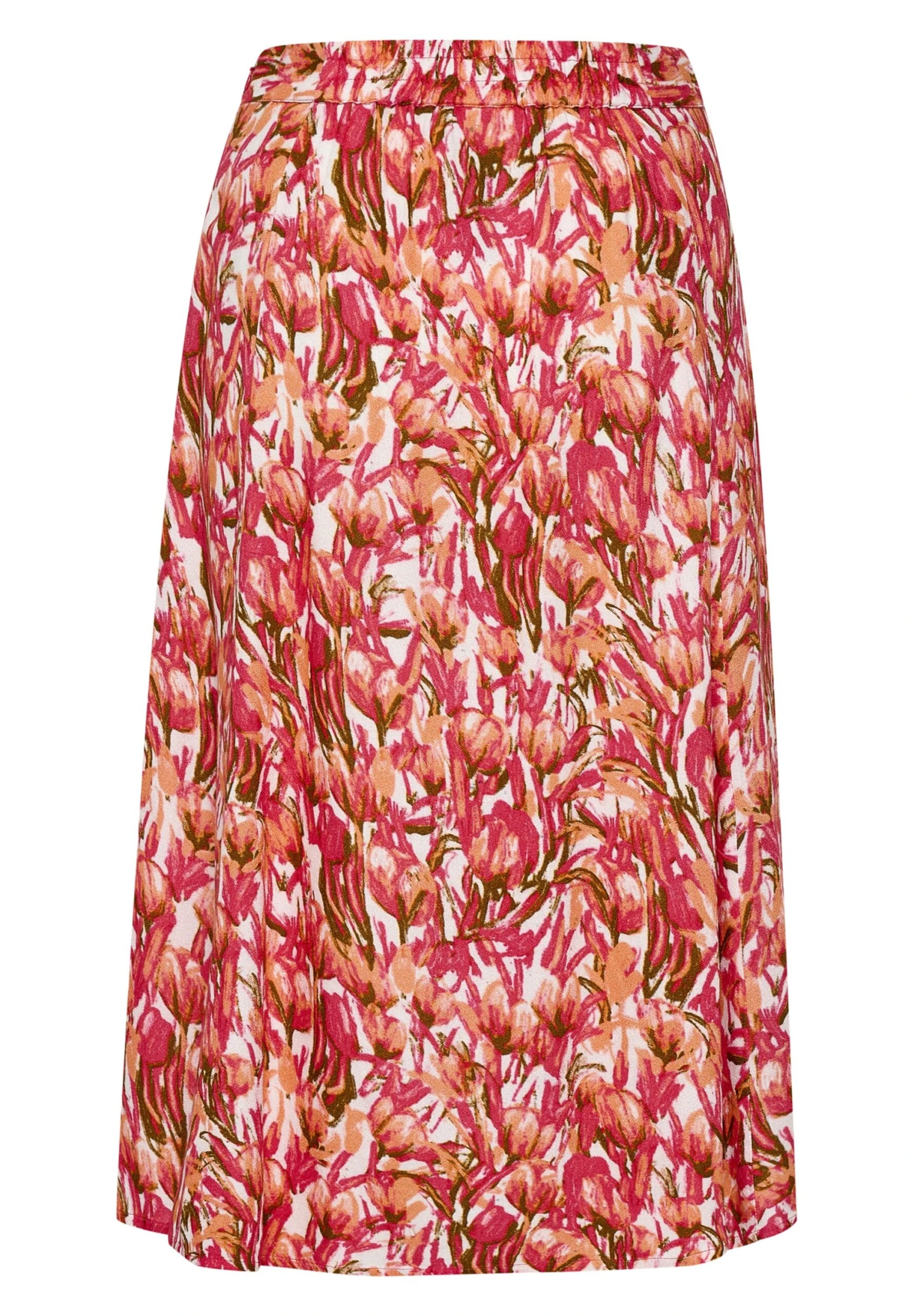 Kaffe Bpjosefine - A-Lijn Rok - Papaya Flower Print 7 Kaffe Bpjosefine - A-Lijn Rok - Papaya Flower Print - Afbeelding 7