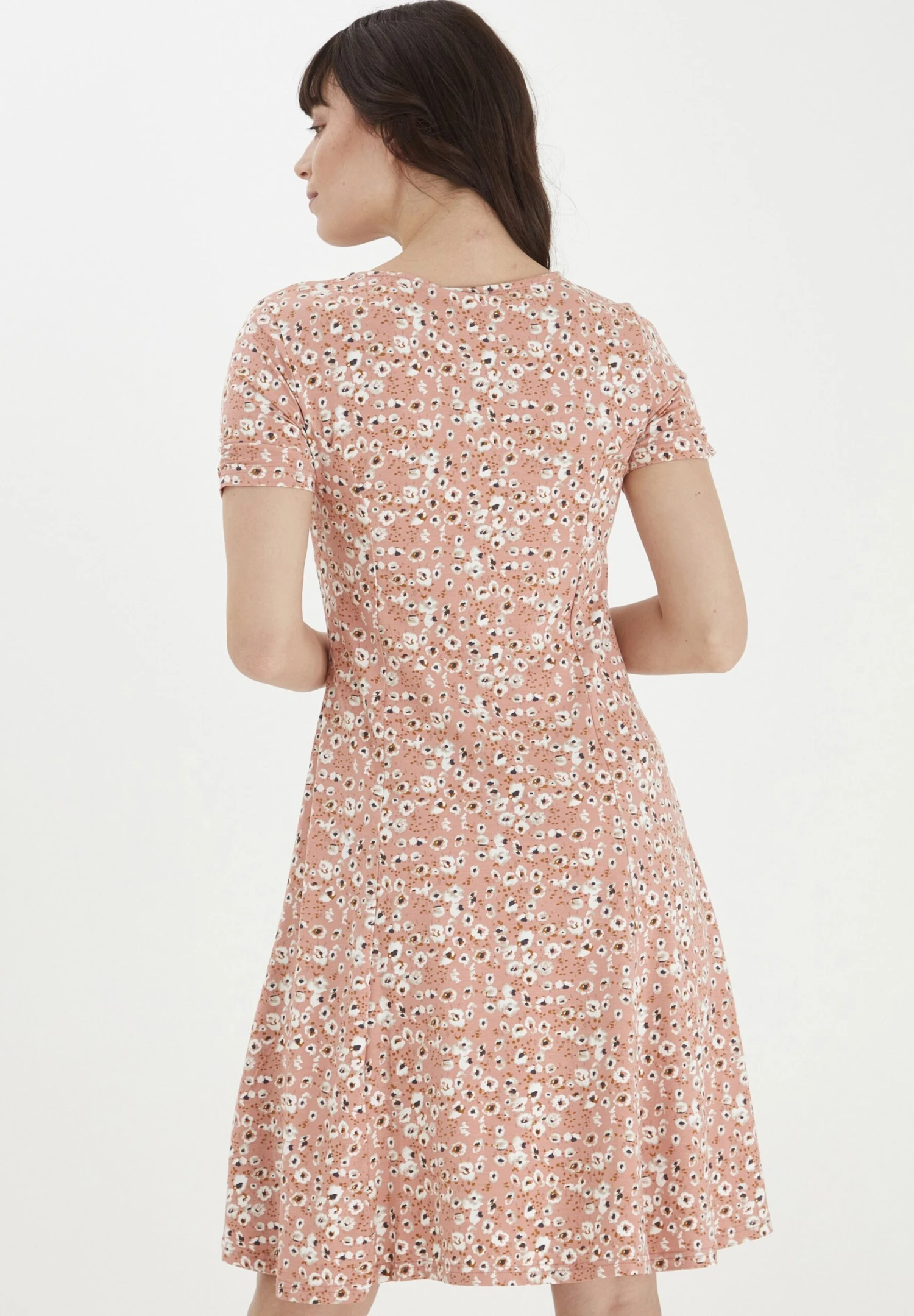 Fransa Frvedot 2 Dress - Jurk - Misty Rose Mix 2 Fransa Frvedot 2 Dress - Jurk - Misty Rose Mix - Afbeelding 2