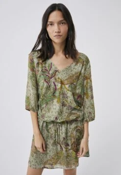 Ikks Print - Jurk - Green