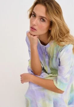Millermw Flora Long- Blousejurk - Languid Lavender Tie Dye -Only Mode Winkel 3b2591c9ccb64b569179a7288b9d46cb