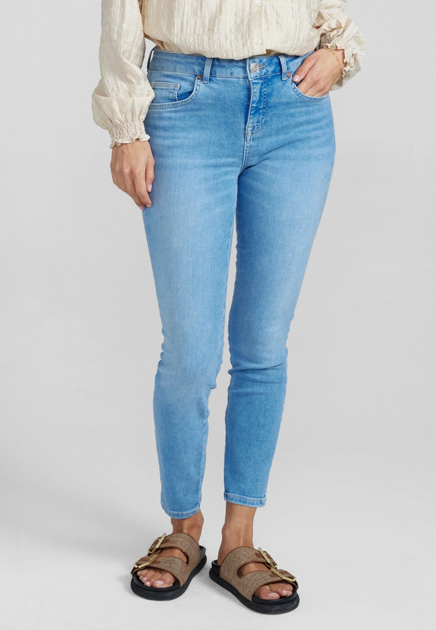 Mos Mosh Vice Strong - Slim Fit Jeans - Light Blue 2 Mos Mosh Vice Strong - Slim Fit Jeans - Light Blue - Afbeelding 2