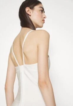 HERVE LEGER Hl Mini Dress - Etui-Jurk - White -Only Mode Winkel 3b78606c2340420fb07788cc43ac0944