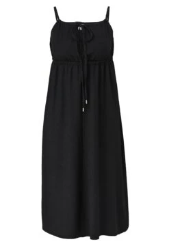 QS By S.Oliver Strukturiertes- Jerseyjurk - Schwarz