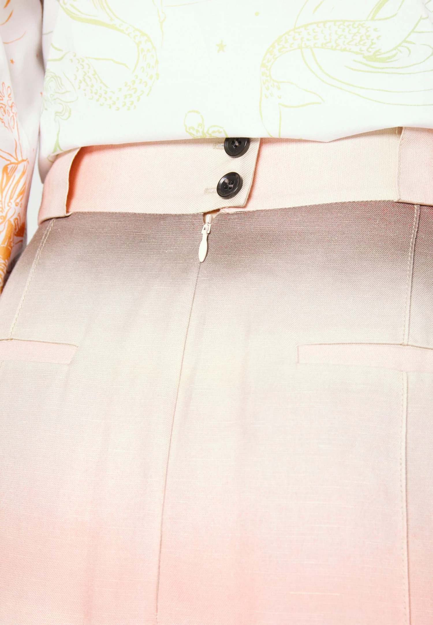 PAUL SMITH Womens Skirt - Kokerrok - Browns 6 PAUL SMITH Womens Skirt - Kokerrok - Browns - Afbeelding 6