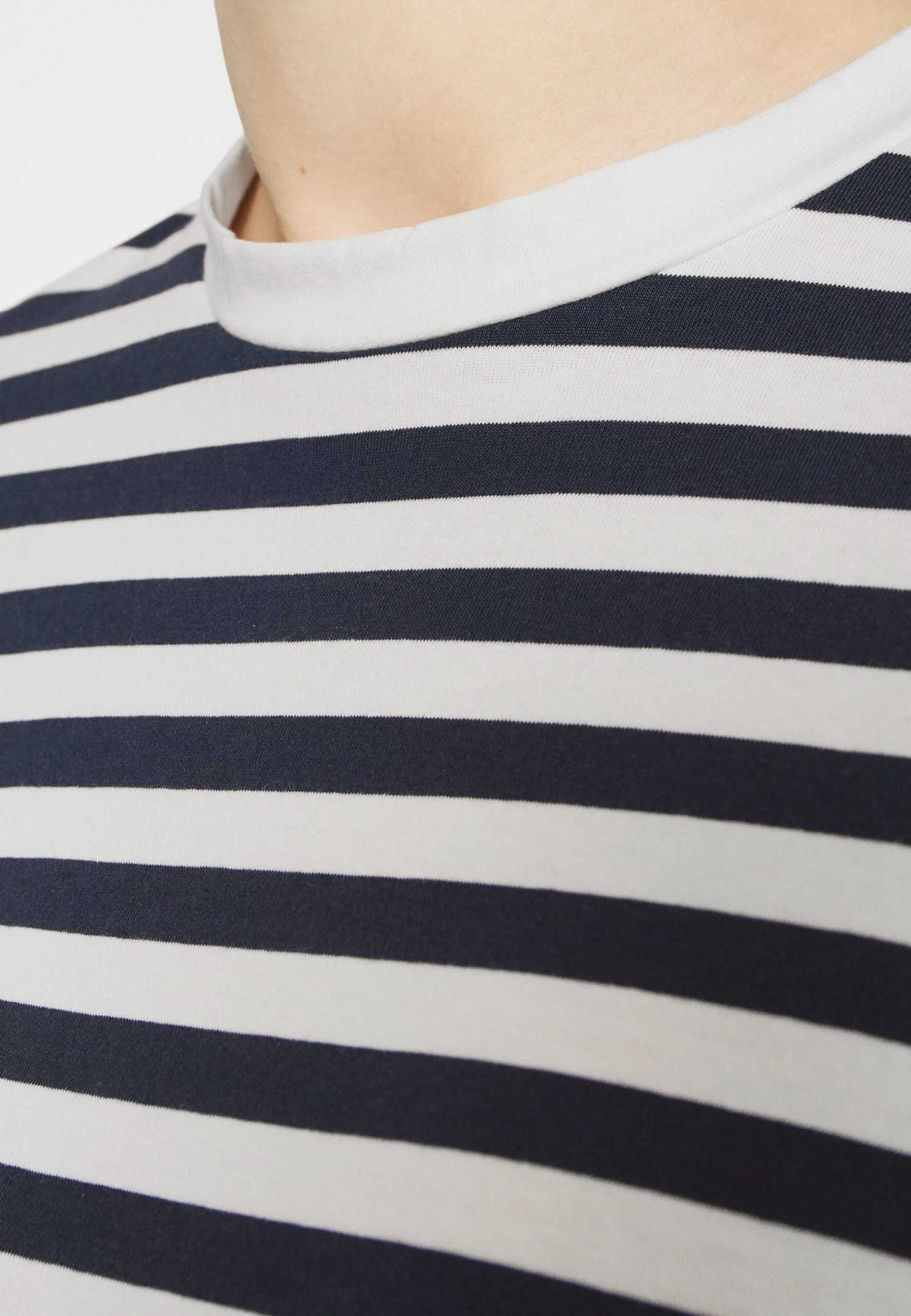 Mamalicious Mlmia Dress - Jerseyjurk - Darkblue/White 6 Mamalicious Mlmia Dress - Jerseyjurk - Darkblue/White - Afbeelding 6