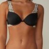 Intimissimi Bellissima Pretty Flowers - Push-Up Bh - Black