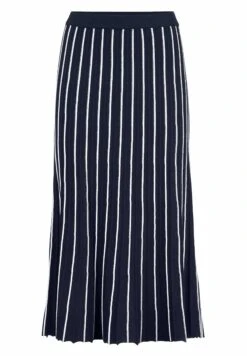 A-Lijn Rok - Marineblau -Only Mode Winkel 3c080e056f074d0ba06181216127b1f6