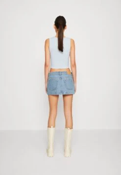 WEEKDAY Calabasas Skirt - Minirok - Novel Blue 8 WEEKDAY Calabasas Skirt - Minirok - Novel Blue -Only Mode Winkel 3cbf3b41b92c408da2502988173dd76f