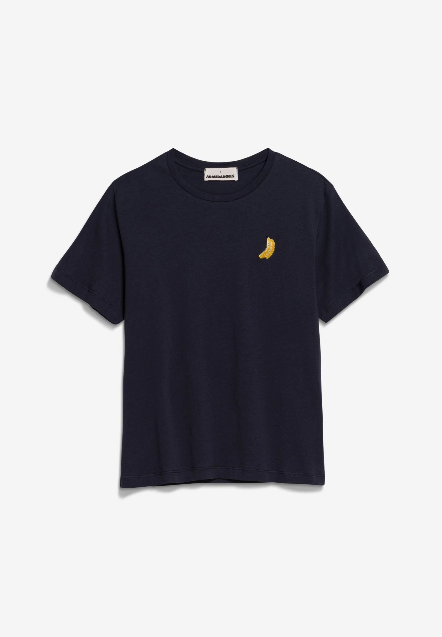 Armedangels Maarla Fruits - T-Shirt Basic - Night Sky 2 Armedangels Maarla Fruits - T-Shirt Basic - Night Sky - Afbeelding 2