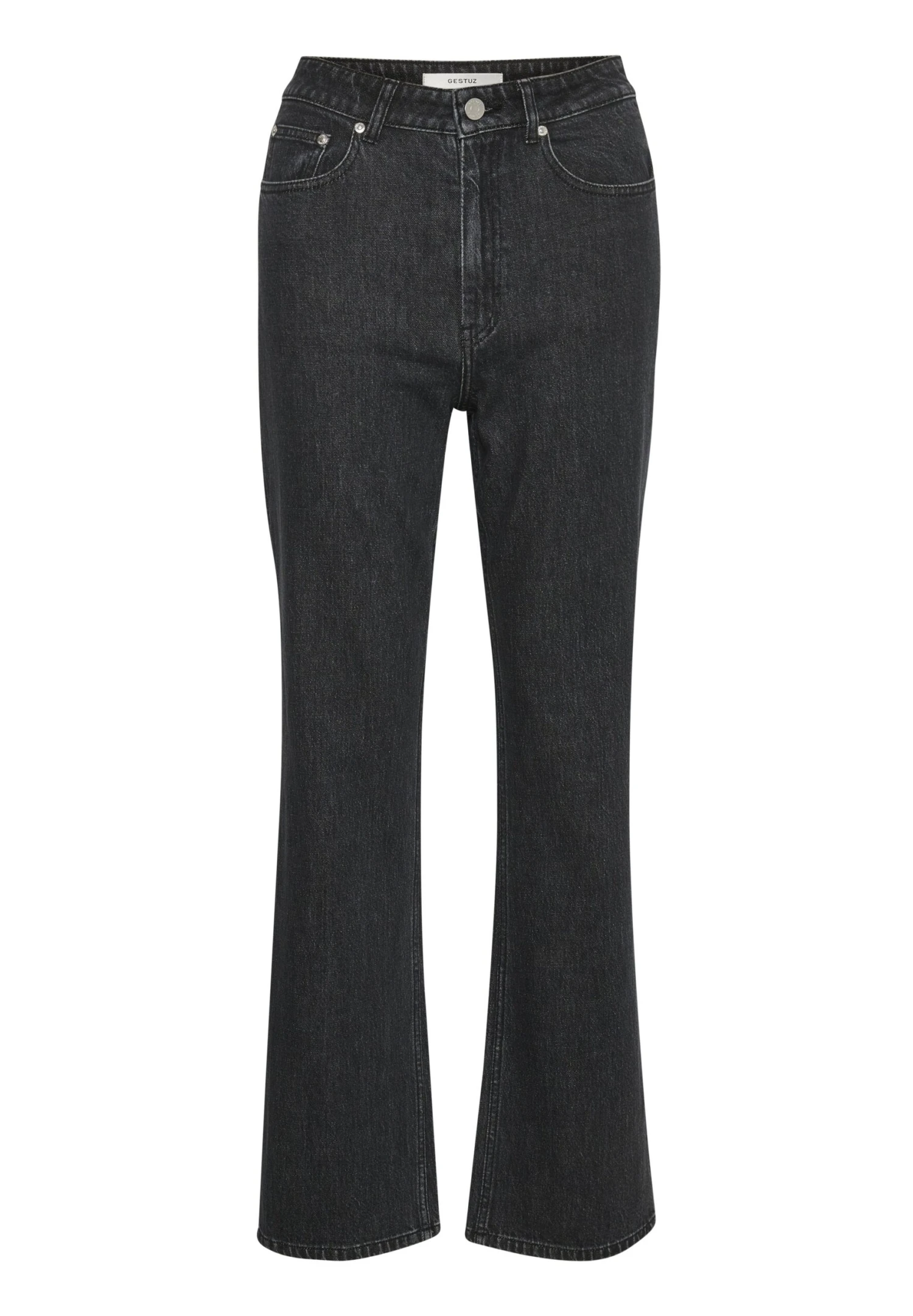 Gestuz Luciegz Hw Noos - Bootcut Jeans - Dark Grey Washed 4 Gestuz Luciegz Hw Noos - Bootcut Jeans - Dark Grey Washed - Afbeelding 4