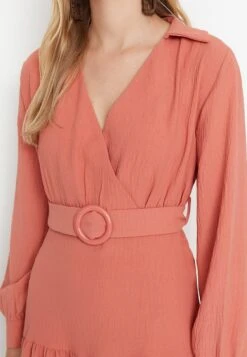 Trendyol Jurk - Brown -Only Mode Winkel 3dfdd09c4d614f3ba36b63fbd9a46c2c