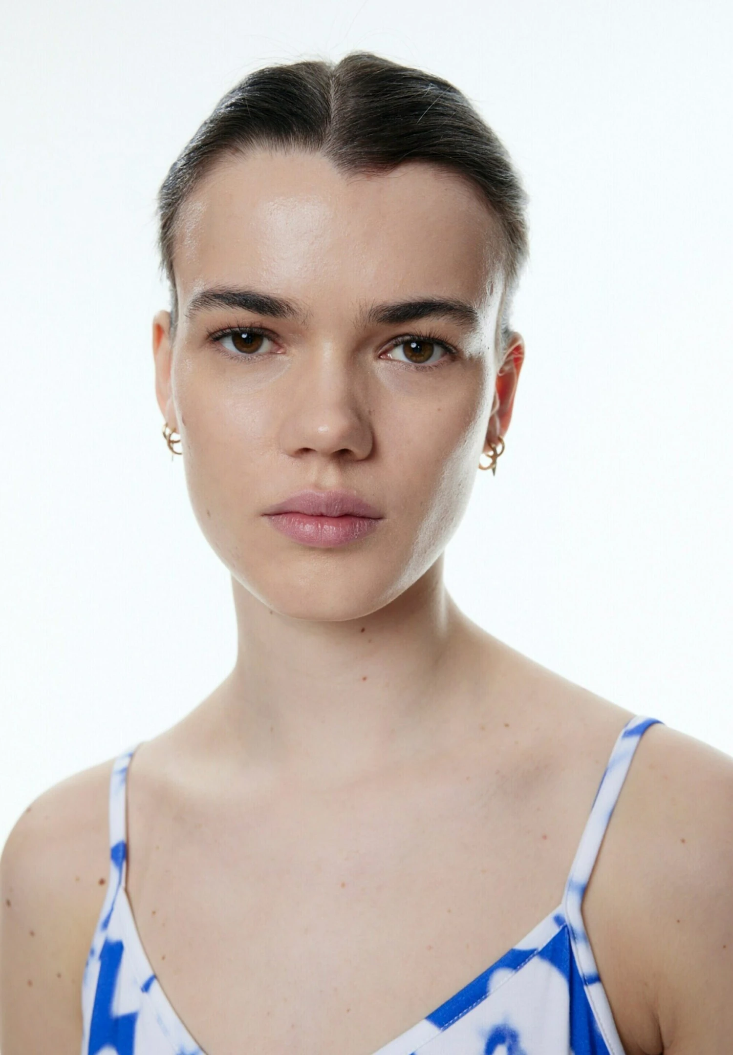 EDITED Maxine - Jurk - Weiß Navy 5 EDITED Maxine - Jurk - Weiß Navy - Afbeelding 5