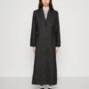 WEEKDAY Cassis Coat - Trenchcoat - Black