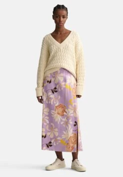 Gant Floral Print - Maxirok - Soothing Lilac