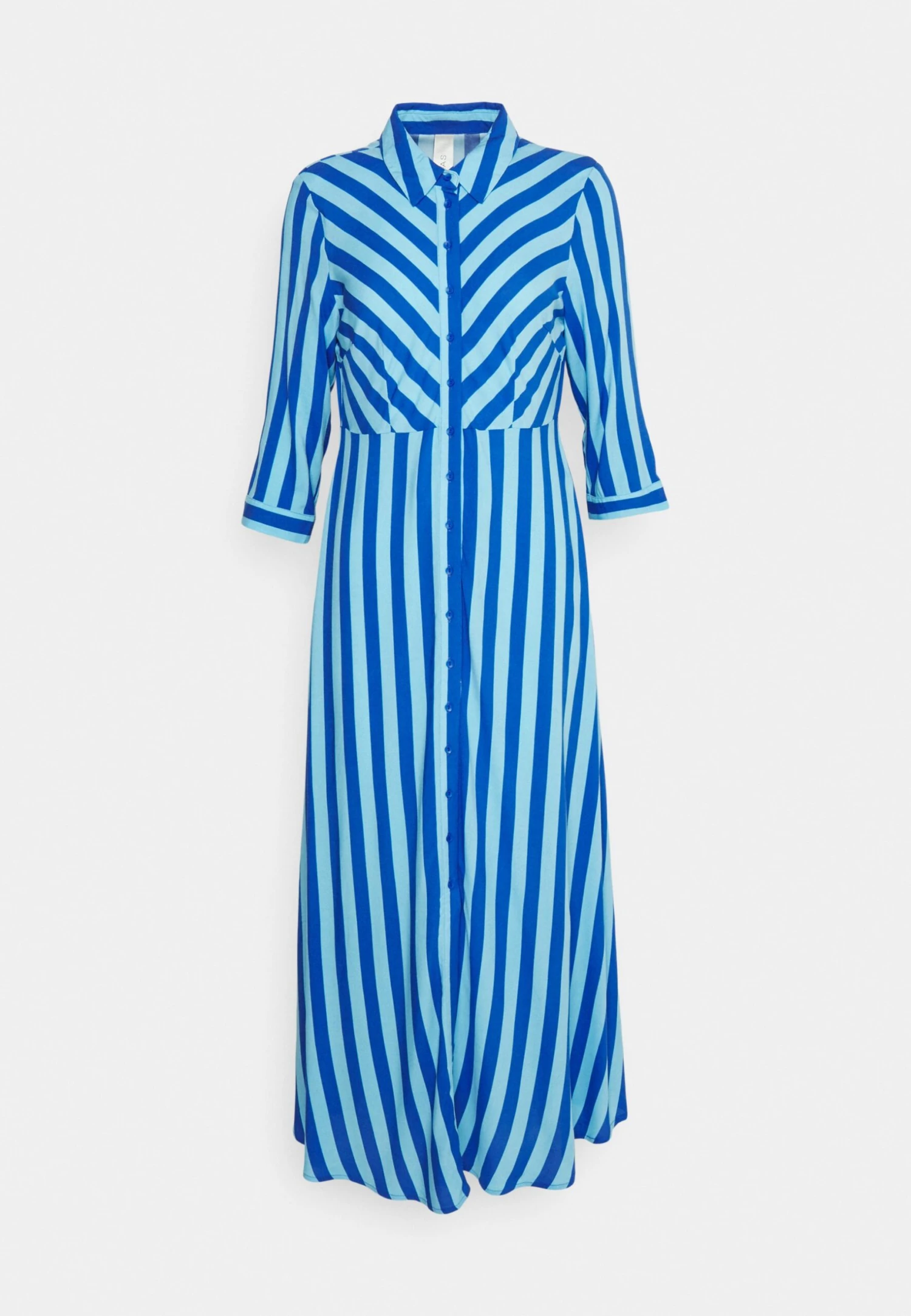 Yassavanna Long Shirt Dress- Maxi-Jurk - Alaskan Blue 5 Yassavanna Long Shirt Dress- Maxi-Jurk - Alaskan Blue - Afbeelding 5