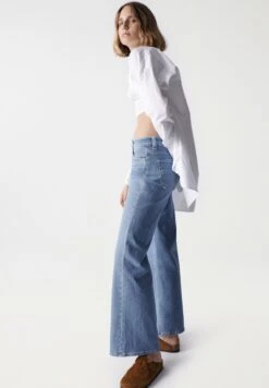 True - Flared Jeans - Blue -Only Mode Winkel 3f3f9fa7dd9f46219d58095c096bb732