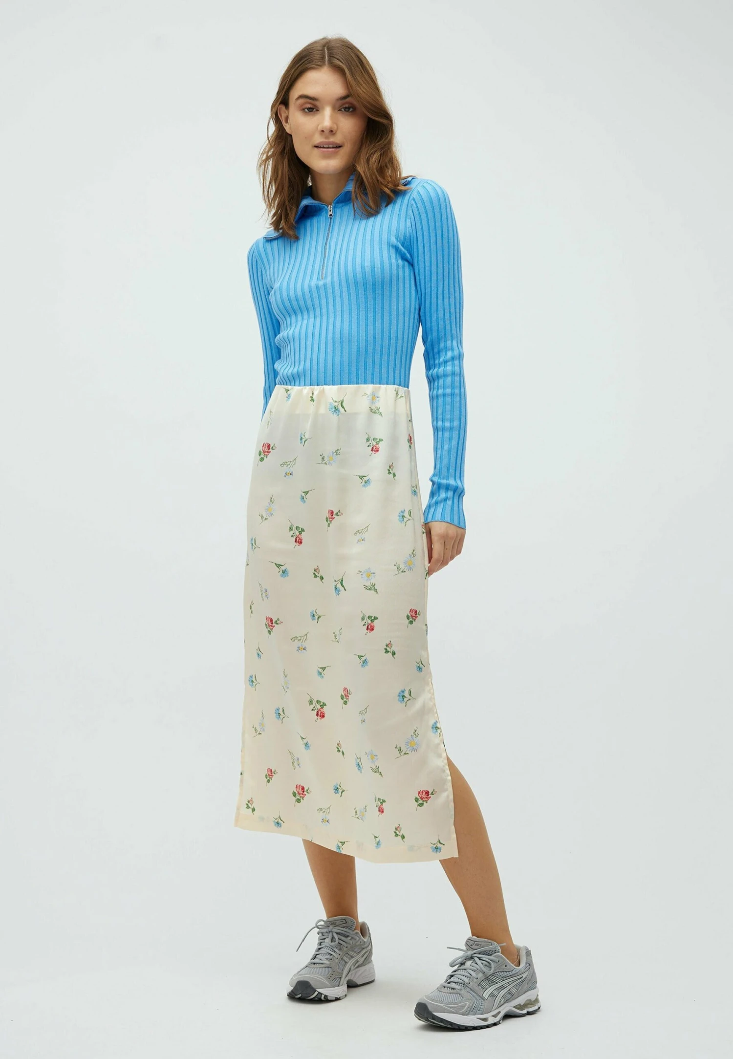 MbyM Braulia M - A-Lijn Rok - Florise Print 2 MbyM Braulia M - A-Lijn Rok - Florise Print - Afbeelding 2