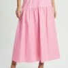 Tussah Montie - A-Lijn Rok - Pink