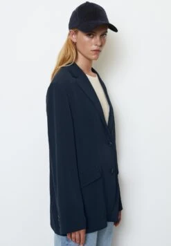 Marc O'Polo Aus Fliessendem - Halflange Jas - Deep Blue Sea 10 Marc O'Polo Aus Fliessendem - Halflange Jas - Deep Blue Sea -Only Mode Winkel 40060098a95548af9c7726071db6cc3f