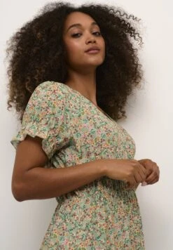 Cream Crlina - Jurk - Green Flower Print 9 Cream Crlina - Jurk - Green Flower Print -Only Mode Winkel 4033731263cd43359dfcb7e1e79d81e6