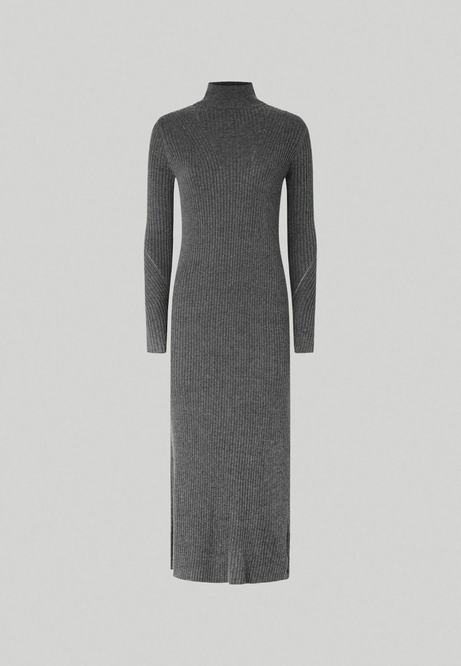 Pepe Jeans Dalia- Gebreide Jurk - Dark Grey 6 Pepe Jeans Dalia- Gebreide Jurk - Dark Grey - Afbeelding 6