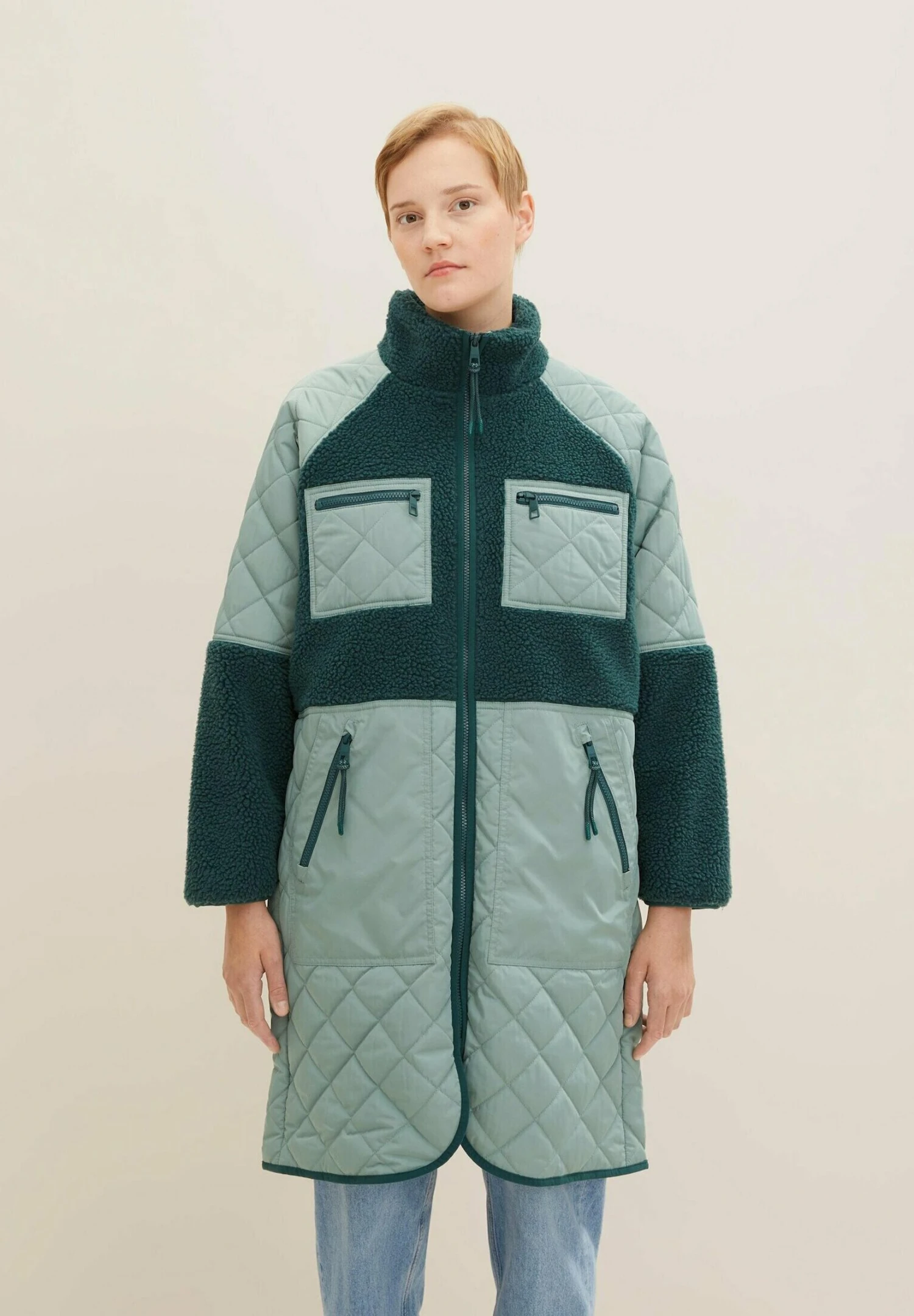 TOM TAILOR Denim Winterjas - Green Dust 1 TOM TAILOR Denim Winterjas - Green Dust