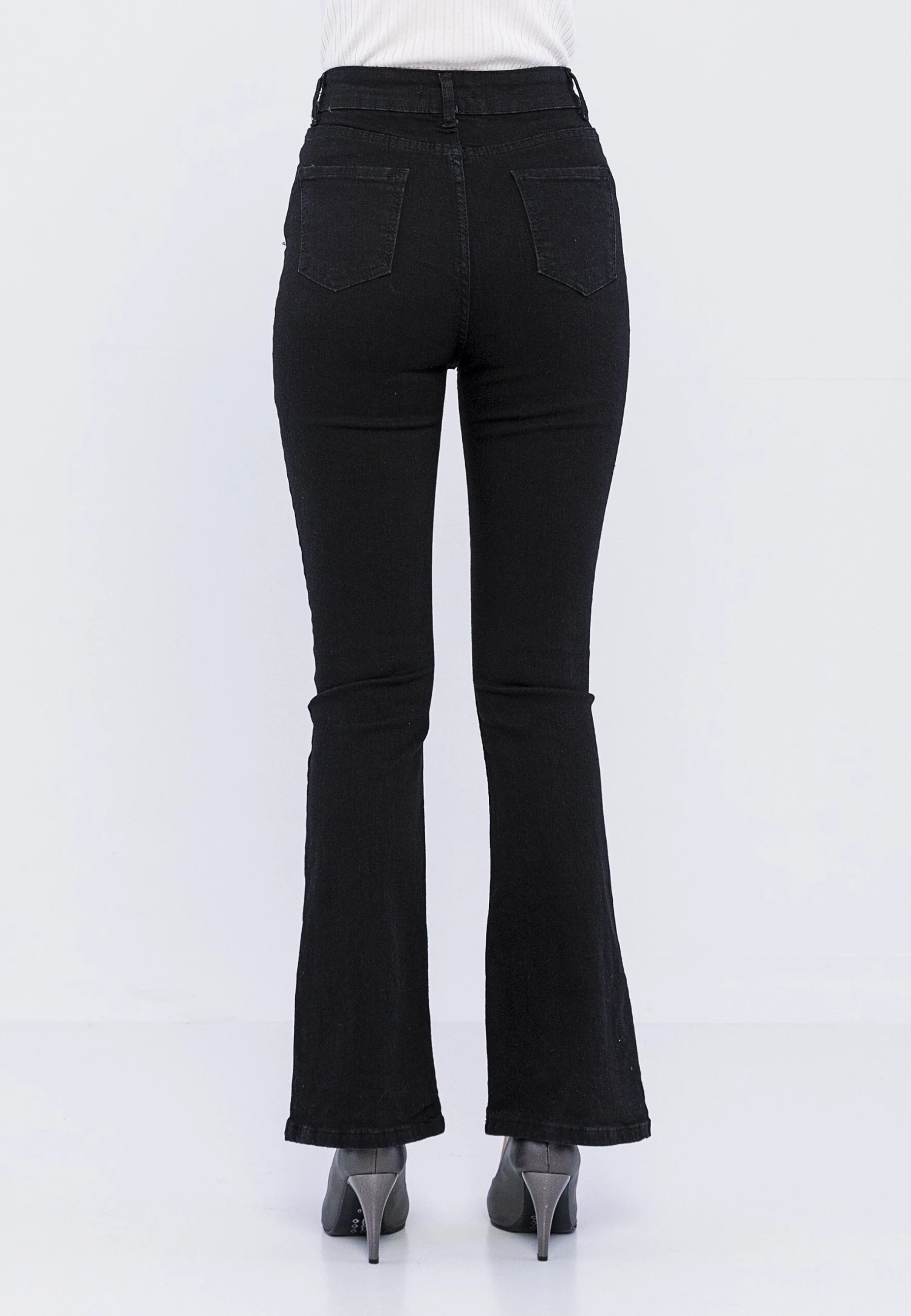 Siena - Flared Jeans - Black 3 Siena - Flared Jeans - Black - Afbeelding 3