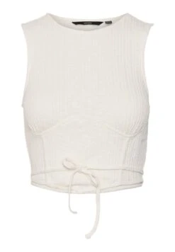 Vero Moda Vmcamma Crop- Top - Snow White 9 Vero Moda Vmcamma Crop- Top - Snow White -Only Mode Winkel 41a4386486ed44c989ec9bc9d2495317