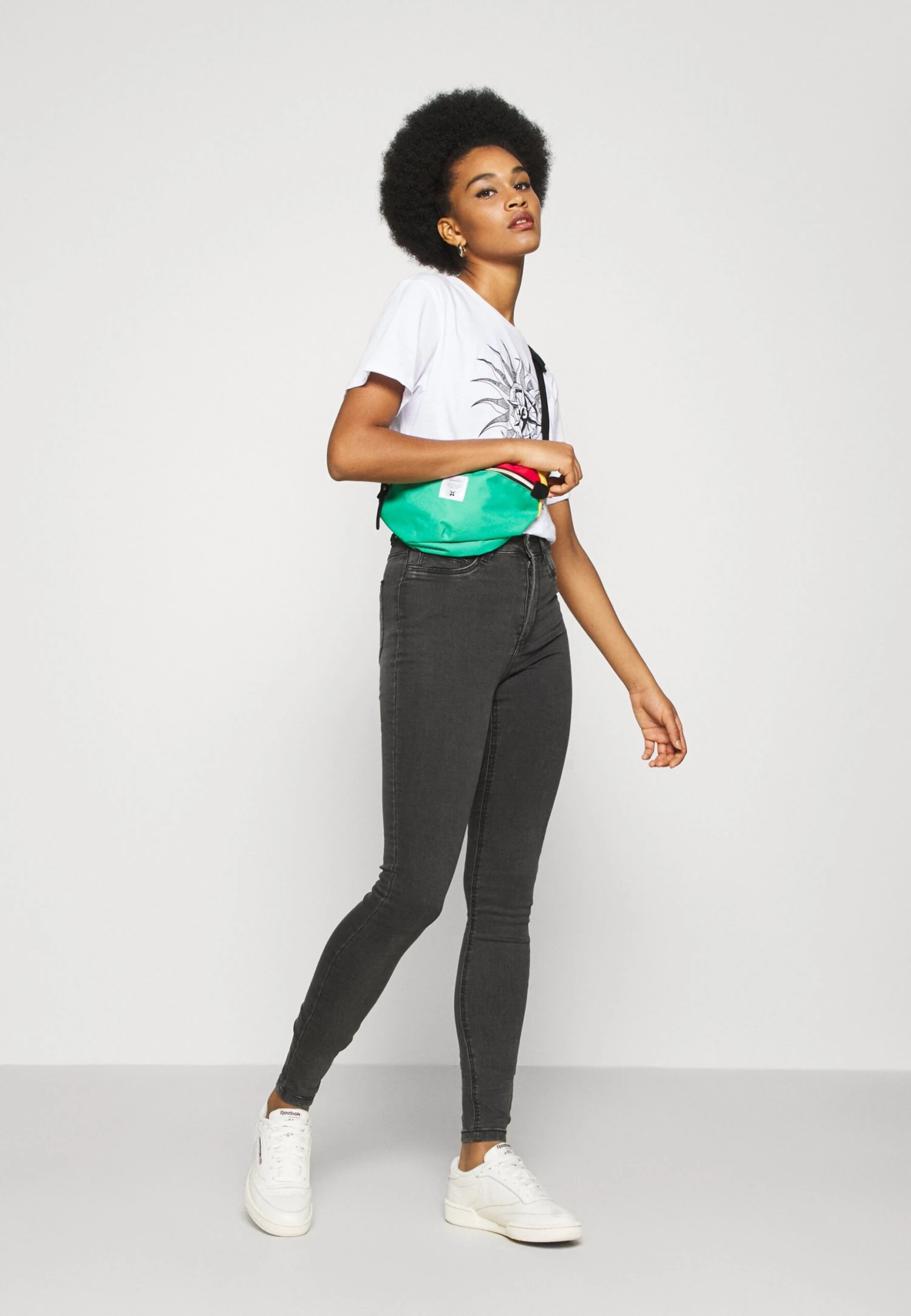 Noisy May Nmcallie - Jeans Skinny Fit - Dark Grey Denim 2 Noisy May Nmcallie - Jeans Skinny Fit - Dark Grey Denim - Afbeelding 2