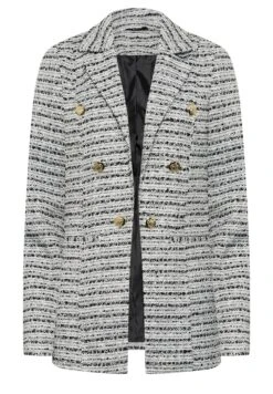 Boucle- Halflange Jas - Black -Only Mode Winkel 4241d7a5bc9942f09b880bde1efffbbd