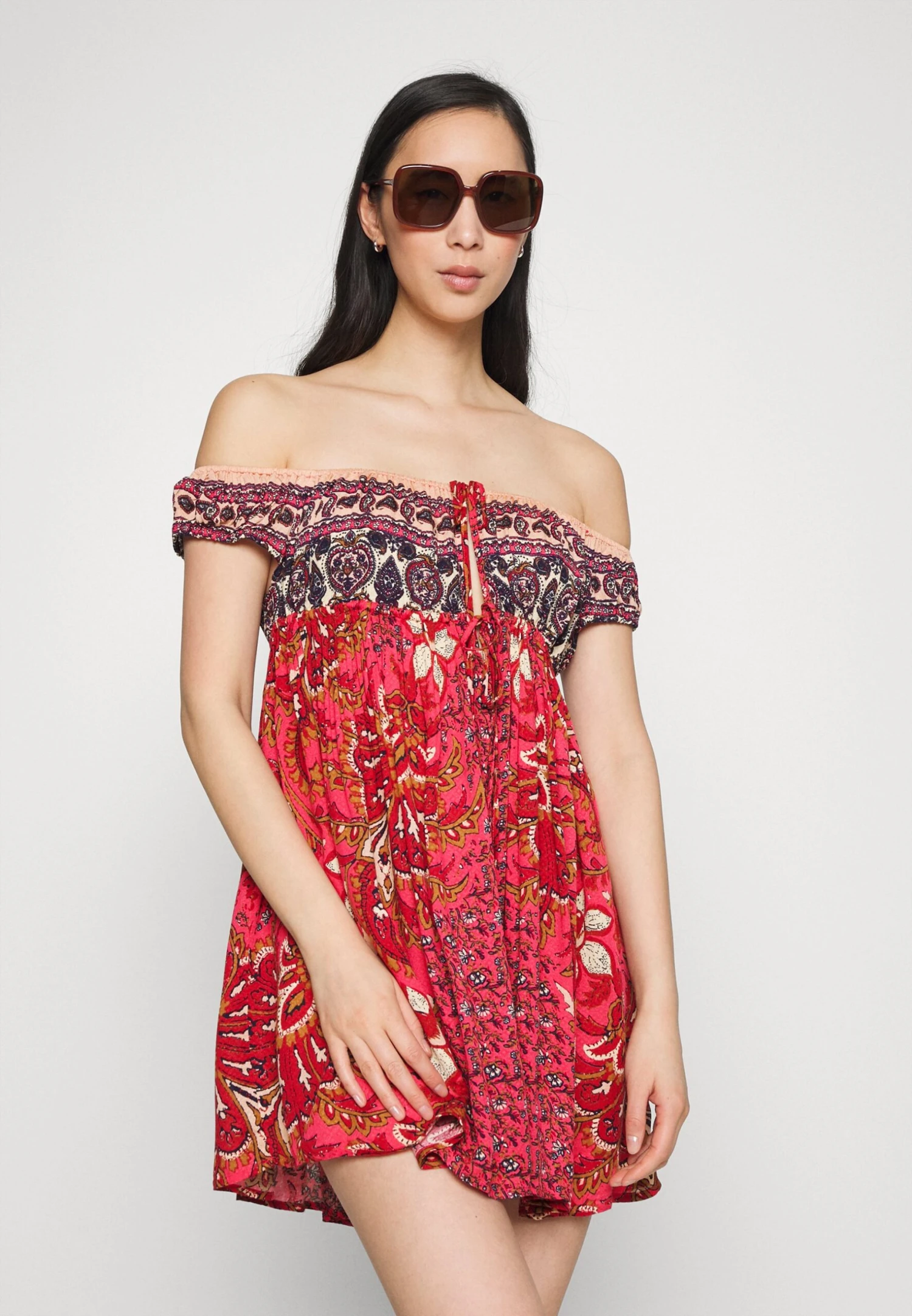 FREE PEOPLE Bali Mariposa- Strandaccessoire - Strawberry Combo 2 FREE PEOPLE Bali Mariposa- Strandaccessoire - Strawberry Combo - Afbeelding 2