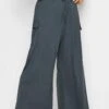 Curve Wide Leg - Cargobroek - Grey