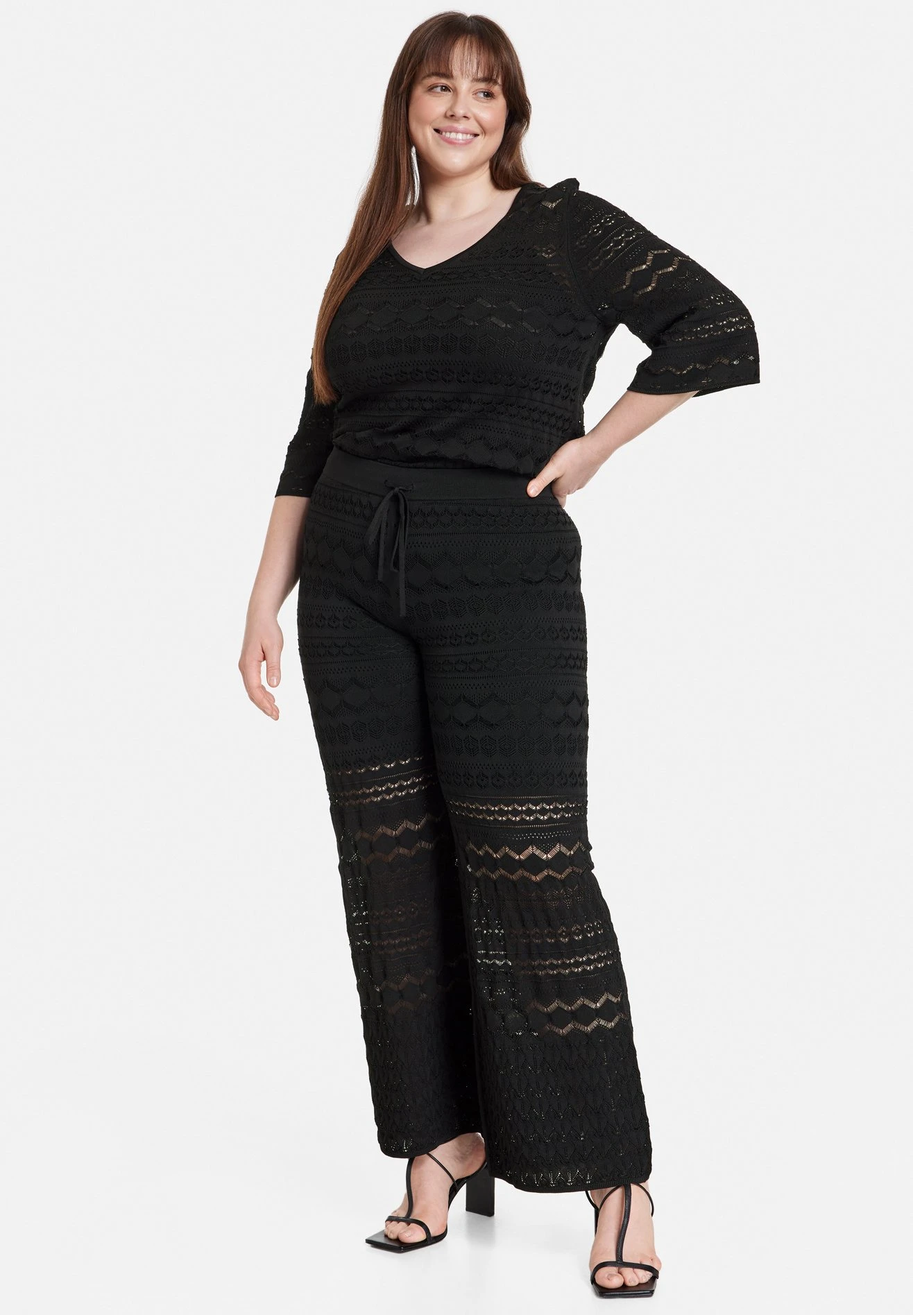 Radler Weite Aus Ajour - Broek - Black 2 Radler Weite Aus Ajour - Broek - Black - Afbeelding 2