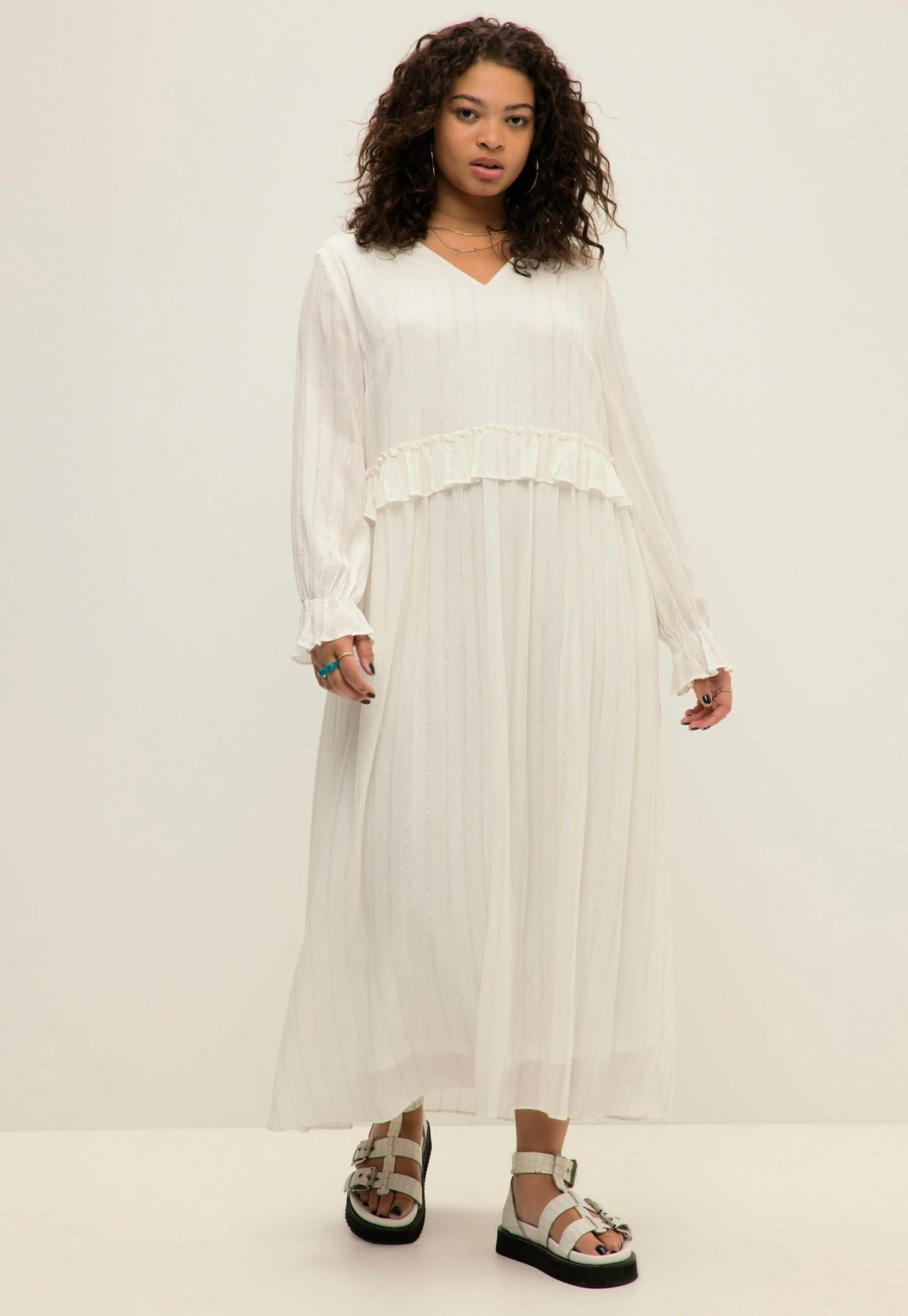 Maxi-Jurk - Blanc Cassé 1 Maxi-Jurk - Blanc Cassé