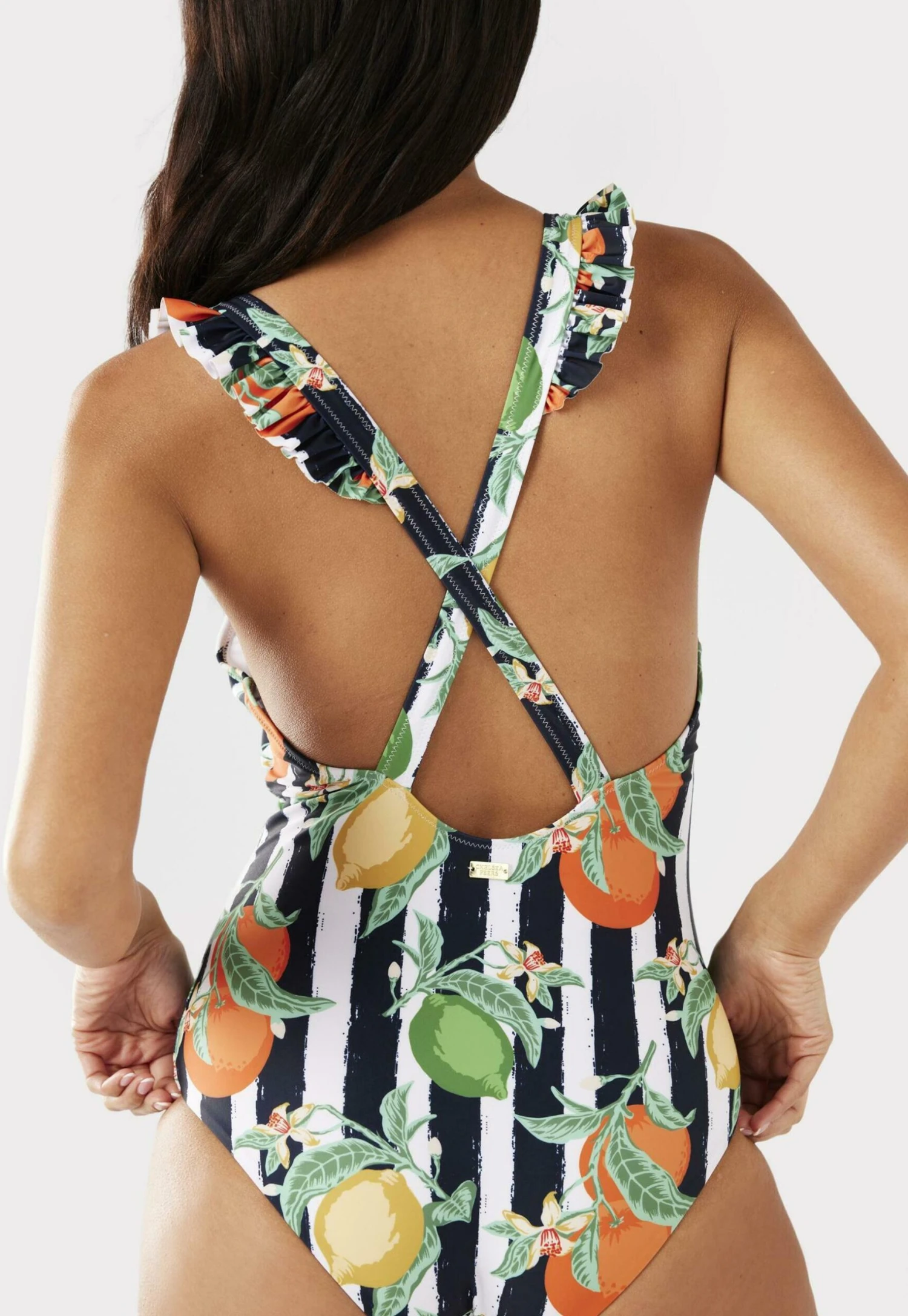 V-Neck - Badpak - Navy 5 V-Neck - Badpak - Navy - Afbeelding 5