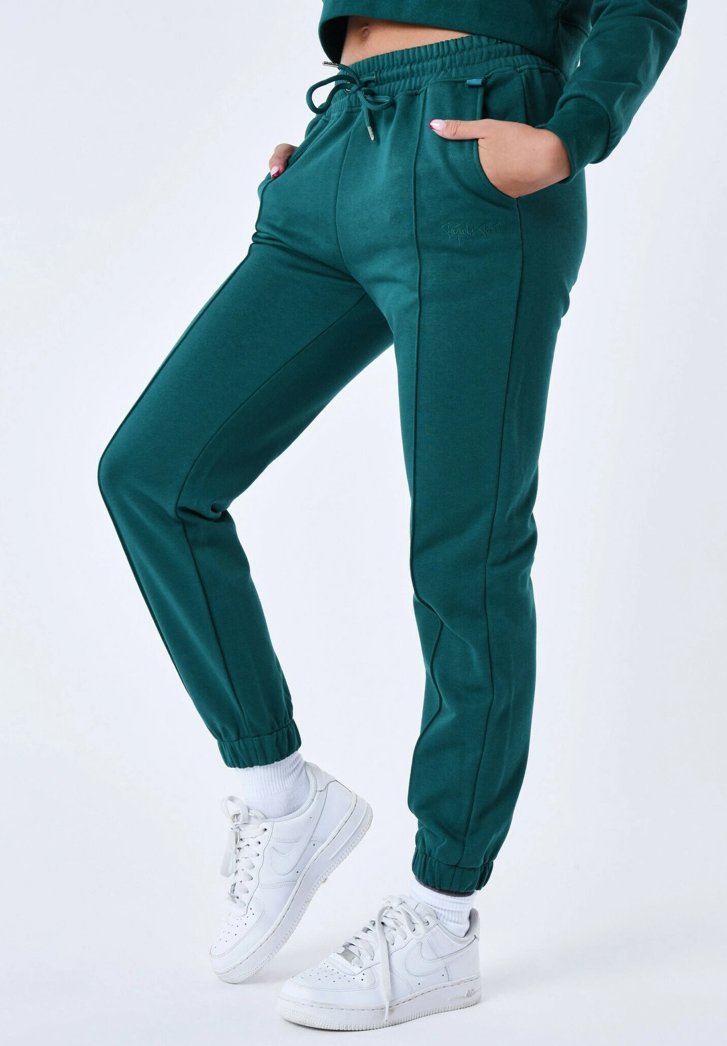 Basic Elastiqué - Trainingsbroek - Vert 5 Basic Elastiqué - Trainingsbroek - Vert - Afbeelding 5