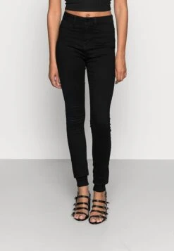 Noisy May Nmcallie Skinny - Jeans Skinny Fit - Black Denim