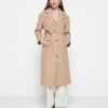 ONLY Onlnewemma Long Coat - Mantel - Beige