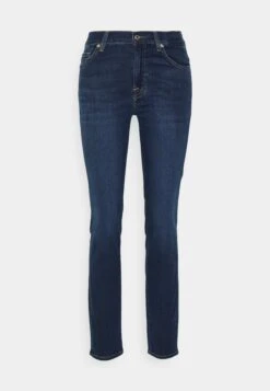 7 For All Mankind Roxanne Bair - Slim Fit Jeans - Dark Blue -Only Mode Winkel 448a539de7c74f8c9a28fbb82b6fe2ce