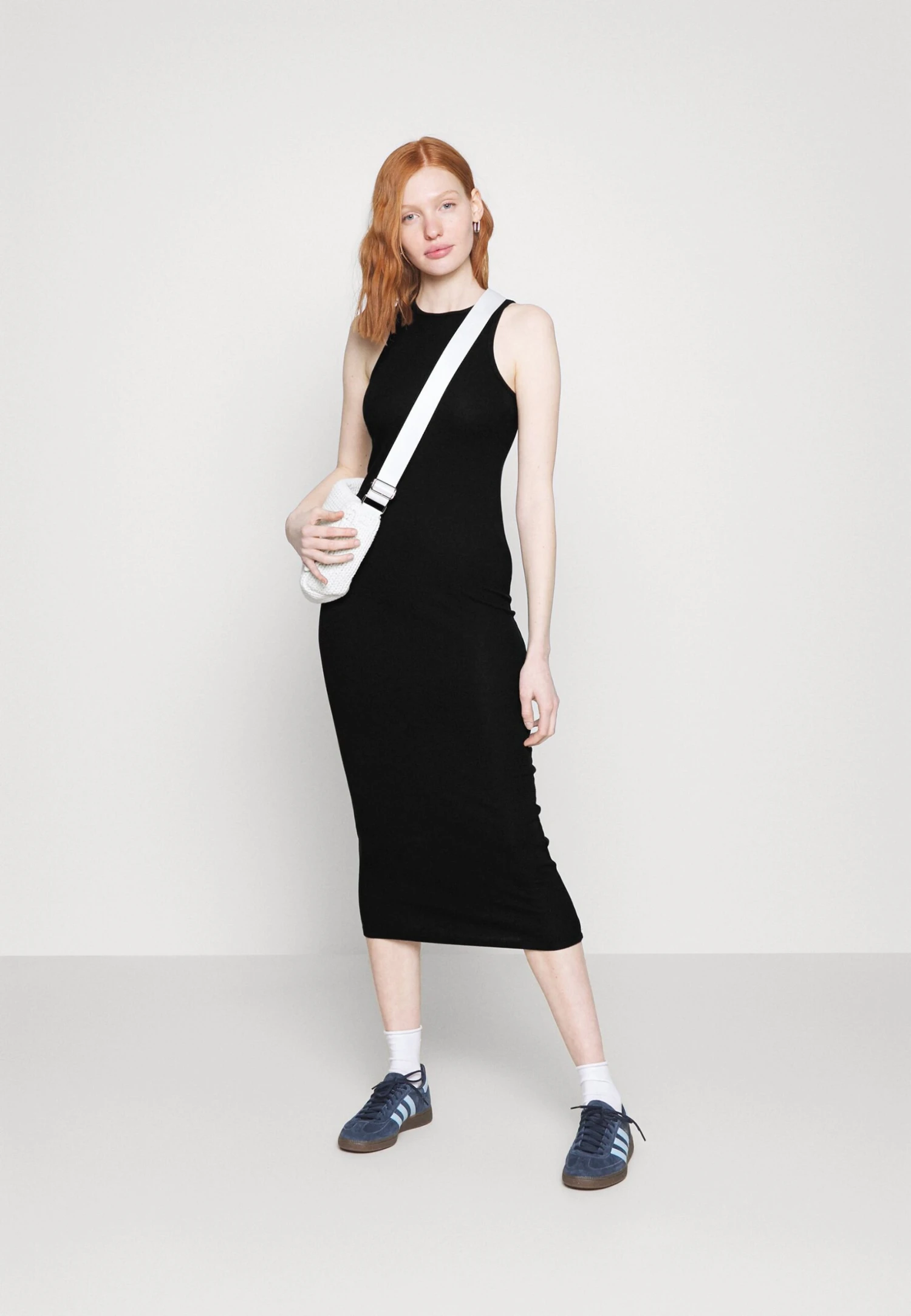 ONLY Onlmilli Midi Dress- Jurk - Black 2 ONLY Onlmilli Midi Dress- Jurk - Black - Afbeelding 2