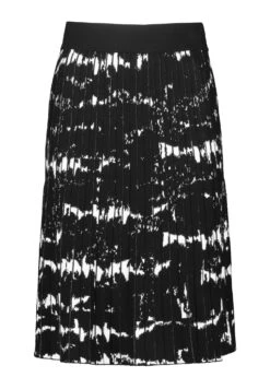 Taifun A-Lijn Rok - Schwarz Gemustert -Only Mode Winkel 44a21de83ce74c16866d9f151c583666