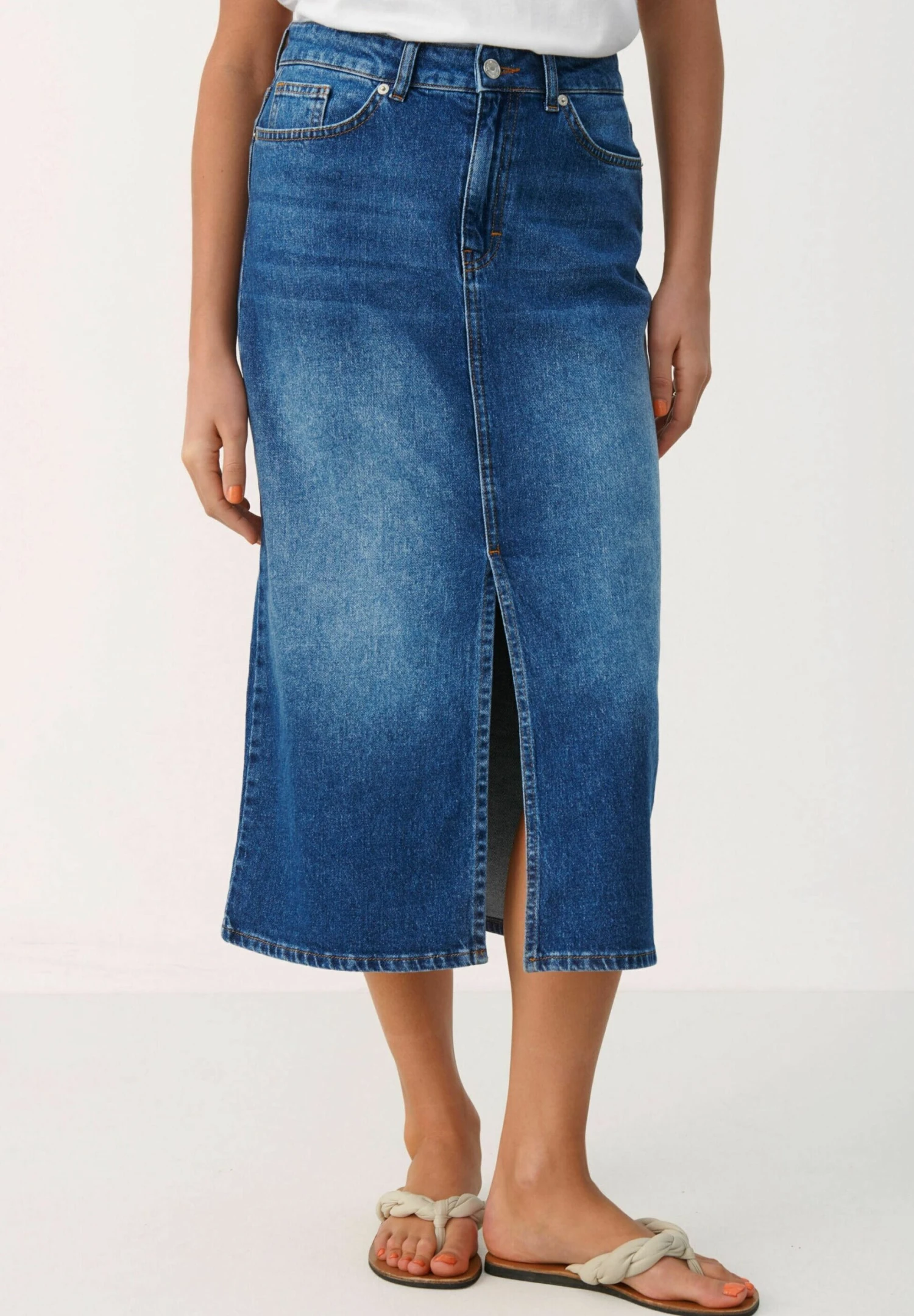 Part Two Dilinpw Sk - Kokerrok - Dark Vintage Denim 1 Part Two Dilinpw Sk - Kokerrok - Dark Vintage Denim